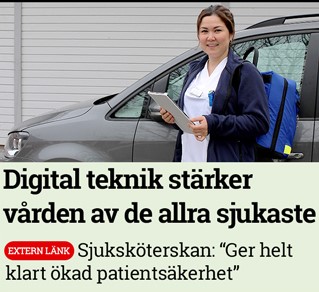 itACiH Verksamhetsstöd utvecklat tillsammans med användarna.